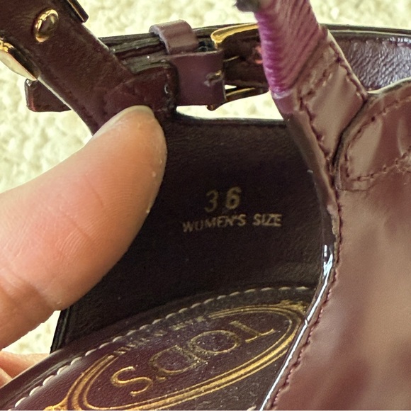 Tod’s D'Orsay Pumps in Smooth Leather and Suede size 36 - Picture 7 of 9